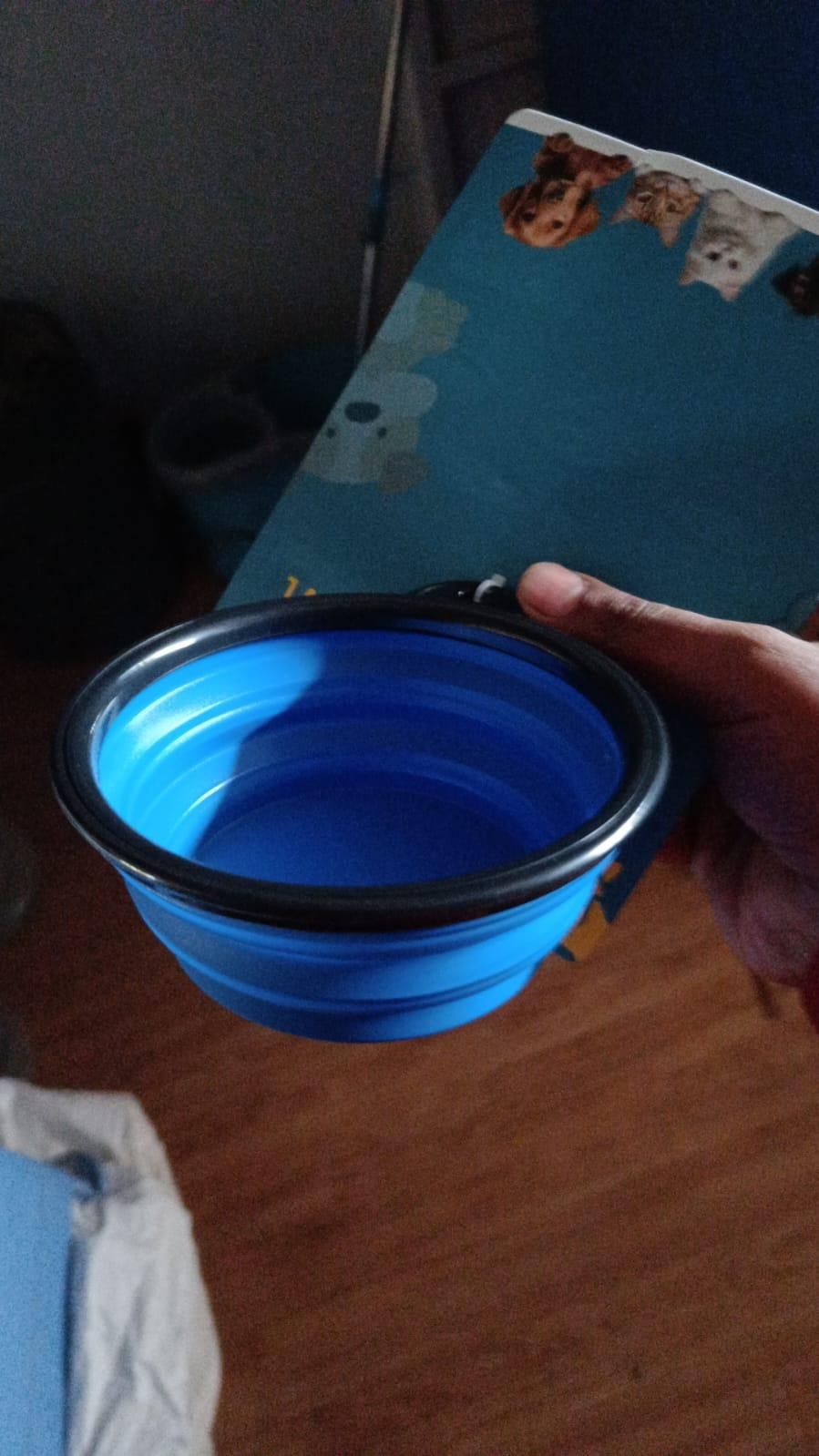 Foldable Silicone Pet Feed Bowl – Compact Travel Bowl for Pet