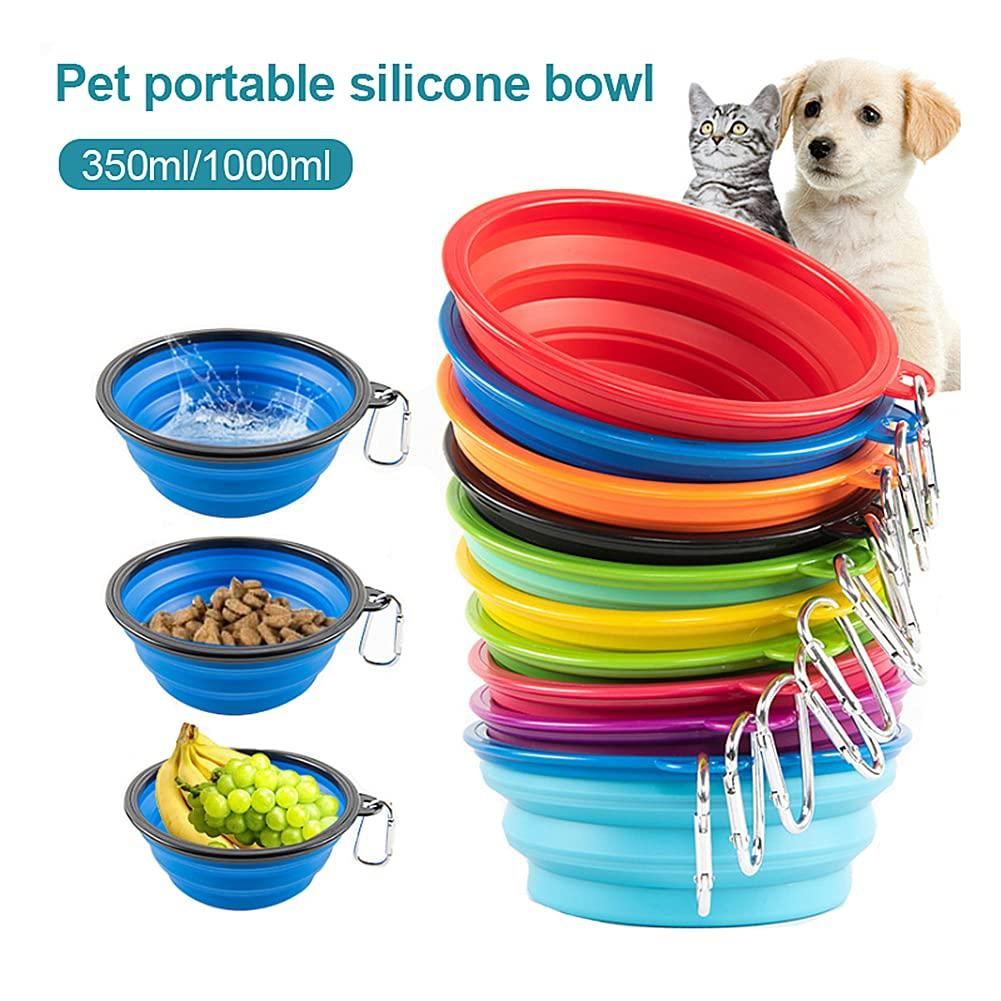 Foldable Silicone Pet Feed Bowl – Compact Travel Bowl for Pet