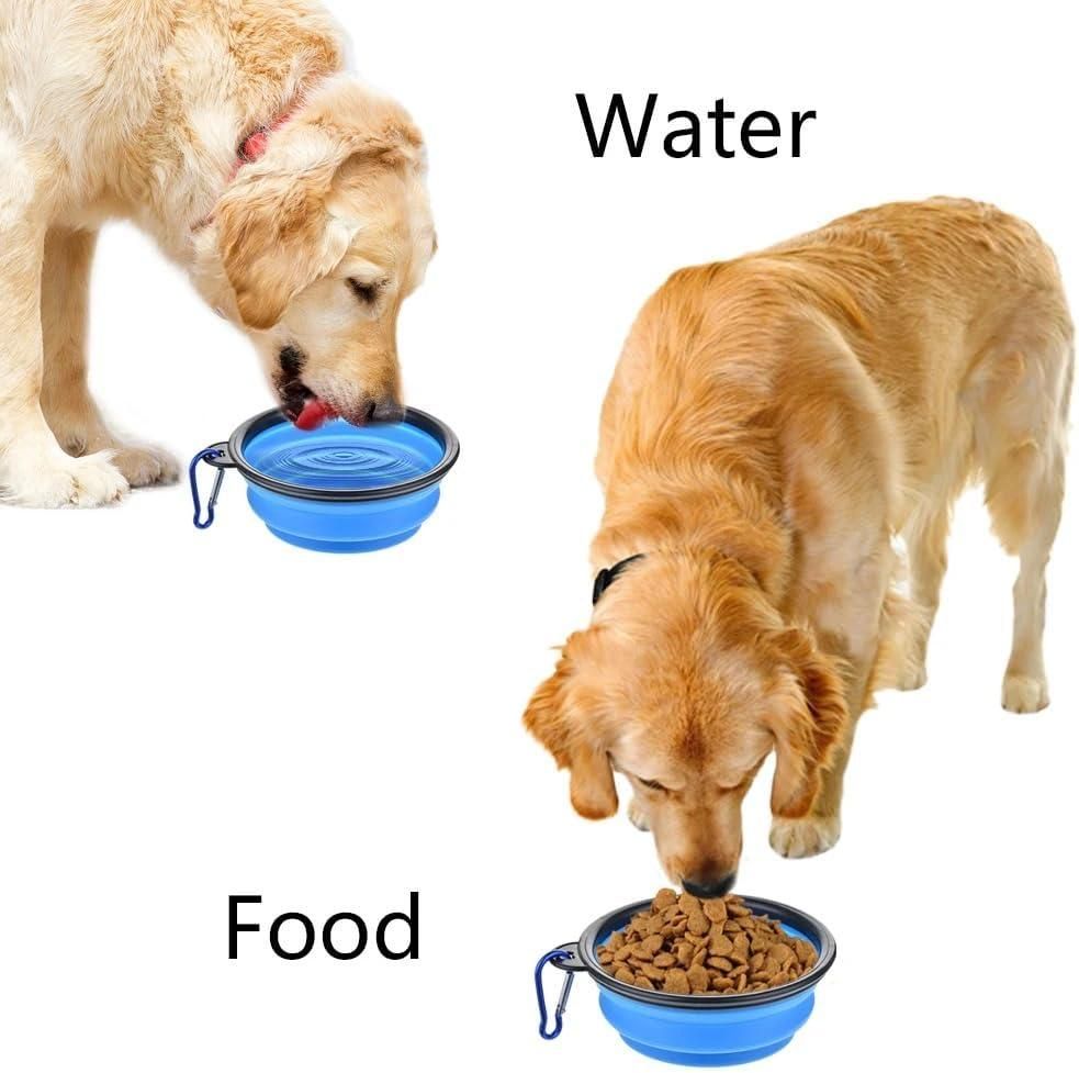 Foldable Silicone Pet Feed Bowl – Compact Travel Bowl for Pet