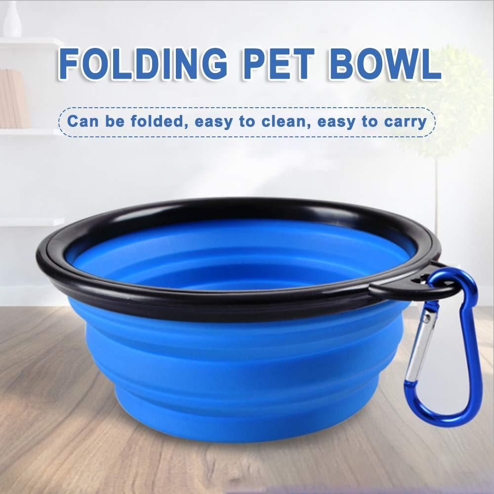 Foldable Silicone Pet Feed Bowl – Compact Travel Bowl for Pet
