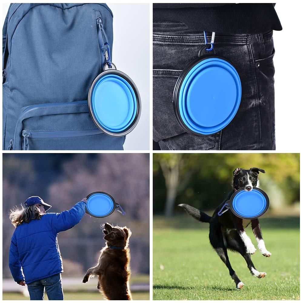 Foldable Silicone Pet Feed Bowl – Compact Travel Bowl for Pet