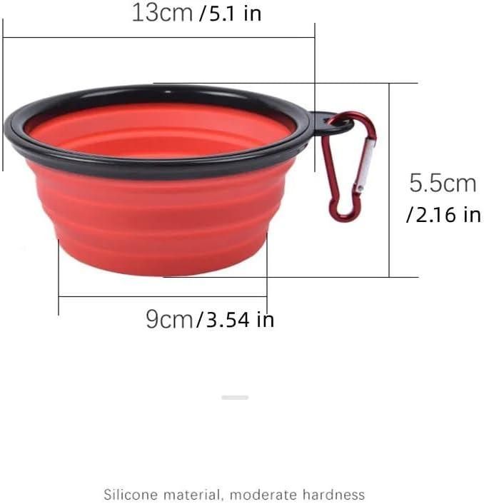 Foldable Silicone Pet Feed Bowl – Compact Travel Bowl for Pet