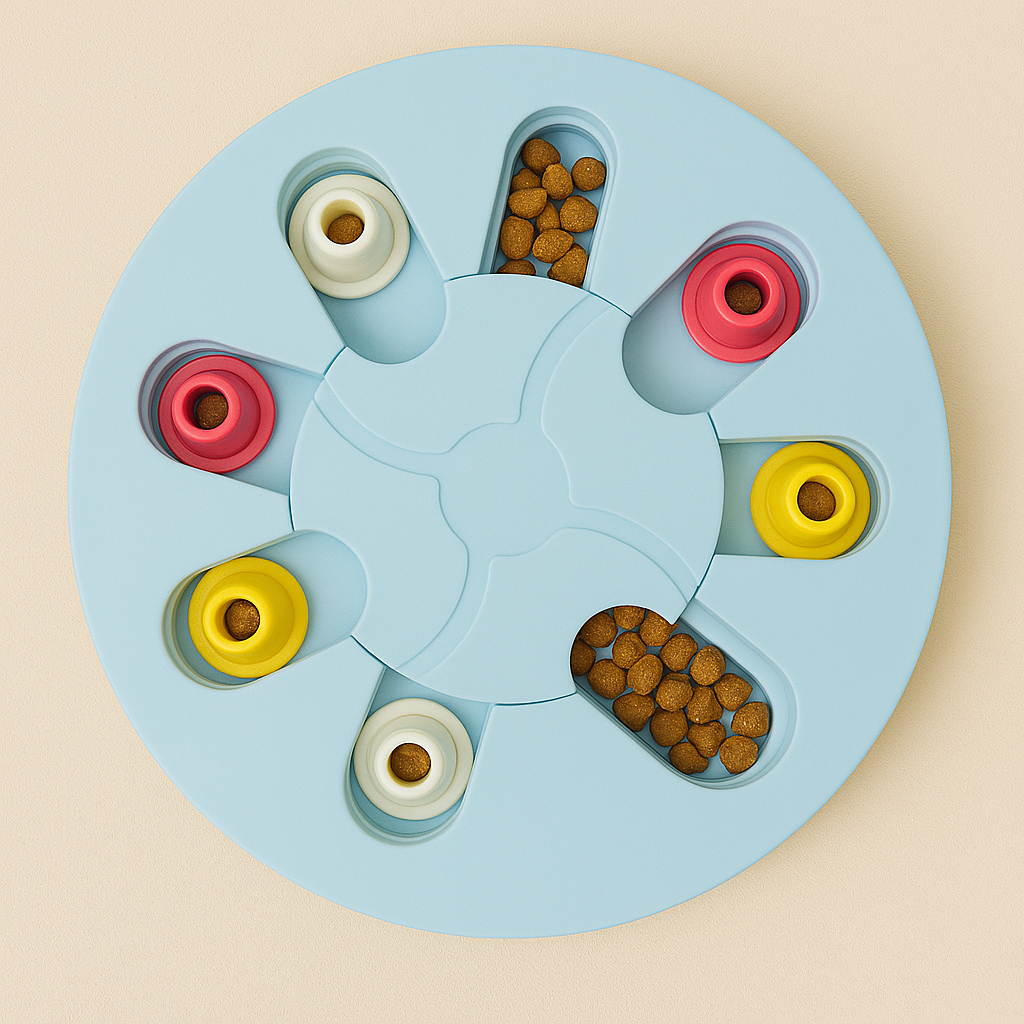 Rotating Puzzle Slow Feeder Toy
