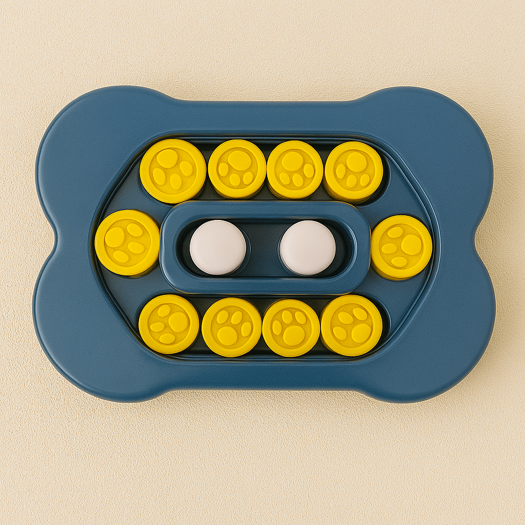 Bone-Shaped Sliding Puzzle Toy
