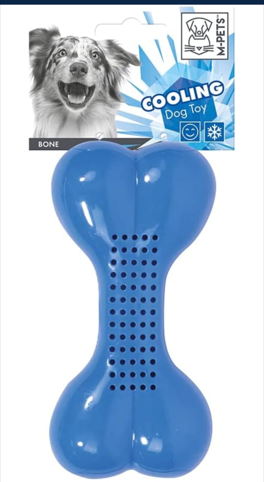 🧊 Cooling Dog Toy Bone – Freezable Chew Toy for Summer Relief SKU Code: 10654717