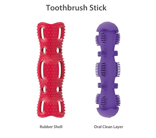 Toothbrush Stick – Dental Chew Toy for Dogs - Gigwi