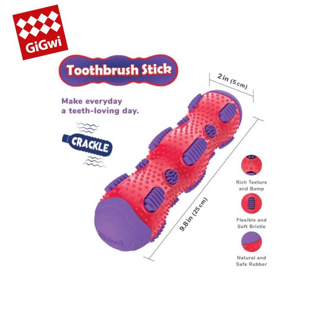 Toothbrush Stick – Dental Chew Toy for Dogs - Gigwi