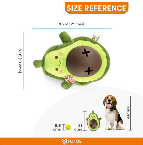 FOFOS Cute Treat Toy-Avocado