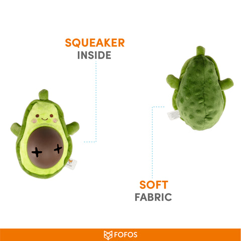 FOFOS Cute Treat Toy-Avocado