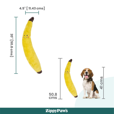Zippy Paws Jigglerz - Banana
