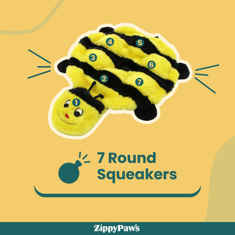 Zippy Paws Squeakie Crawler - Bertie the Bee