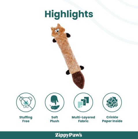 Zippy Paws Jigglerz - Chipmunk