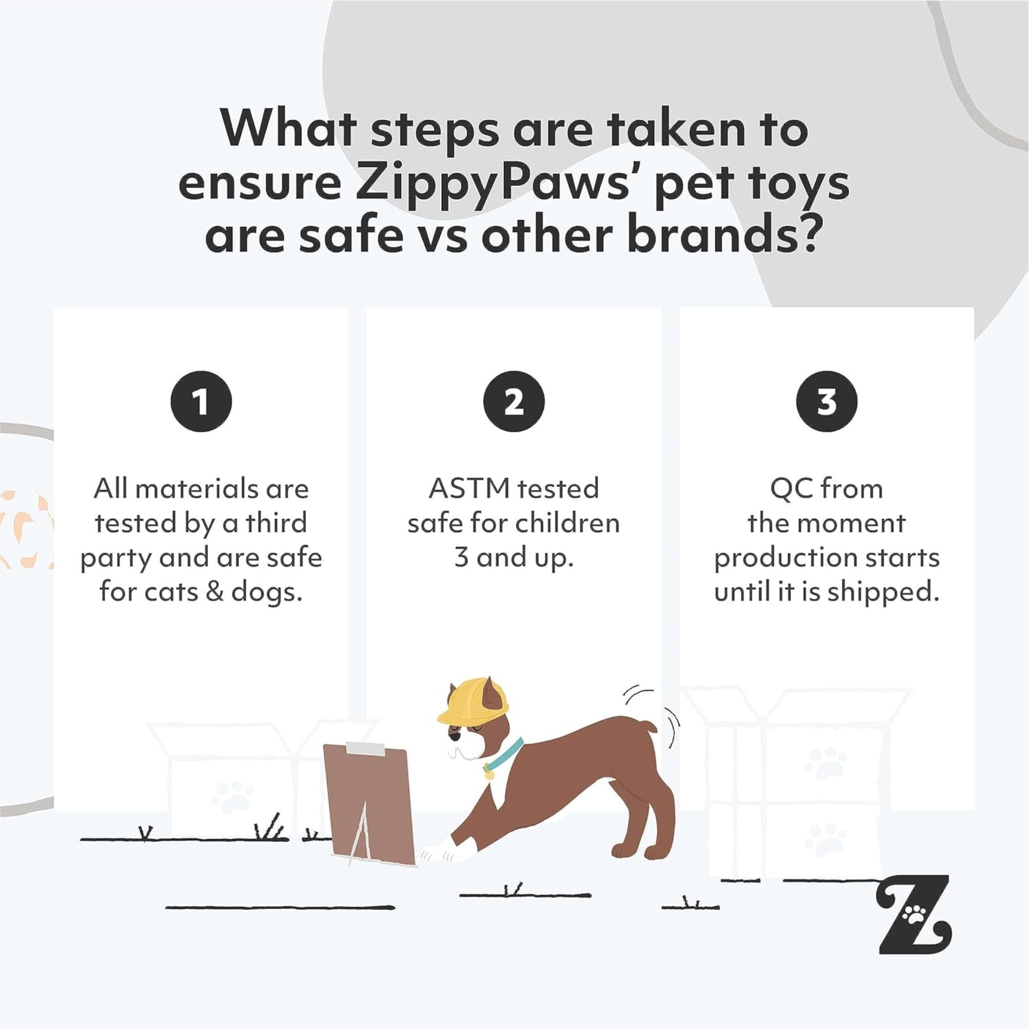 Zippy Paws Jigglerz - Chipmunk