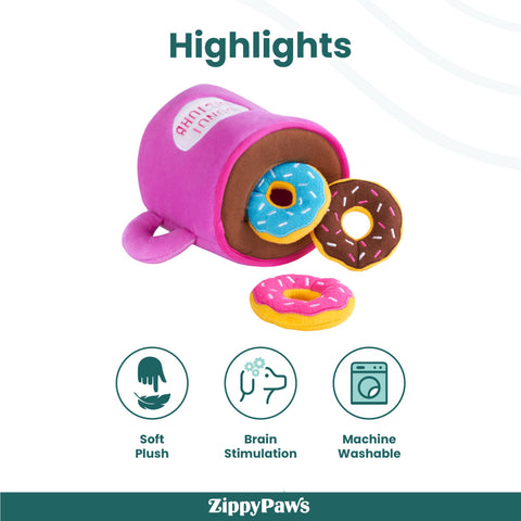 Zippy Paws Zippy Burrows - Coffee and Donutz