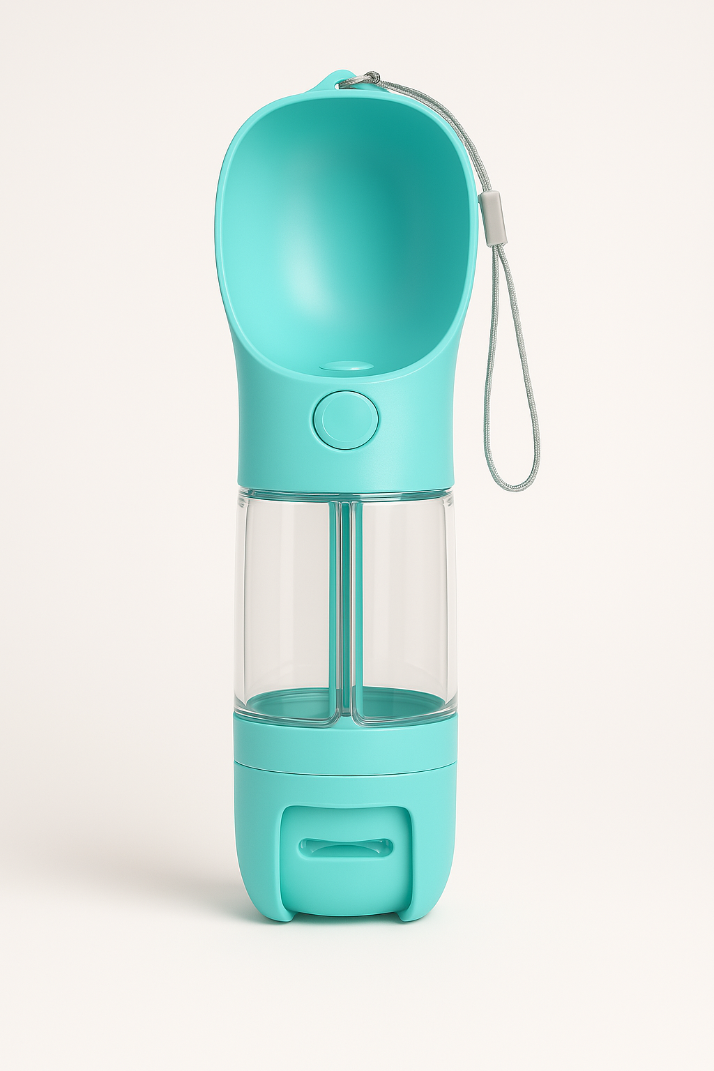 3-in-1 Pet Feeding Bottle – Water, Food & Poop Scoop in One
