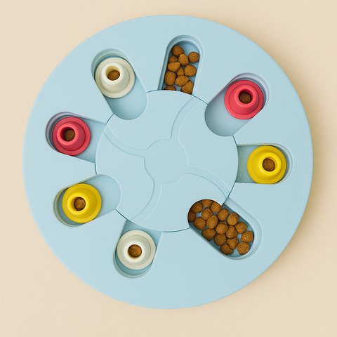 Rotating Puzzle Slow Feeder Toy
