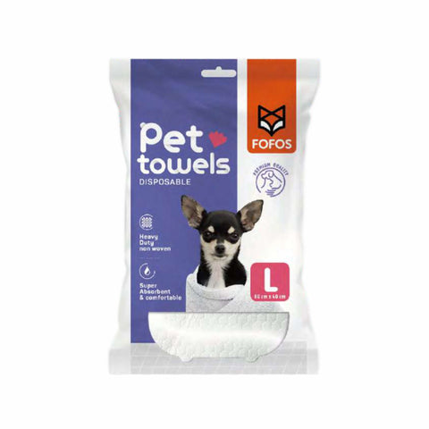 FOFOS Disposable Pet Towels L