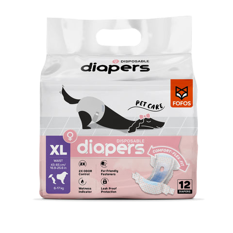 FOFOS Diaper Female Dog