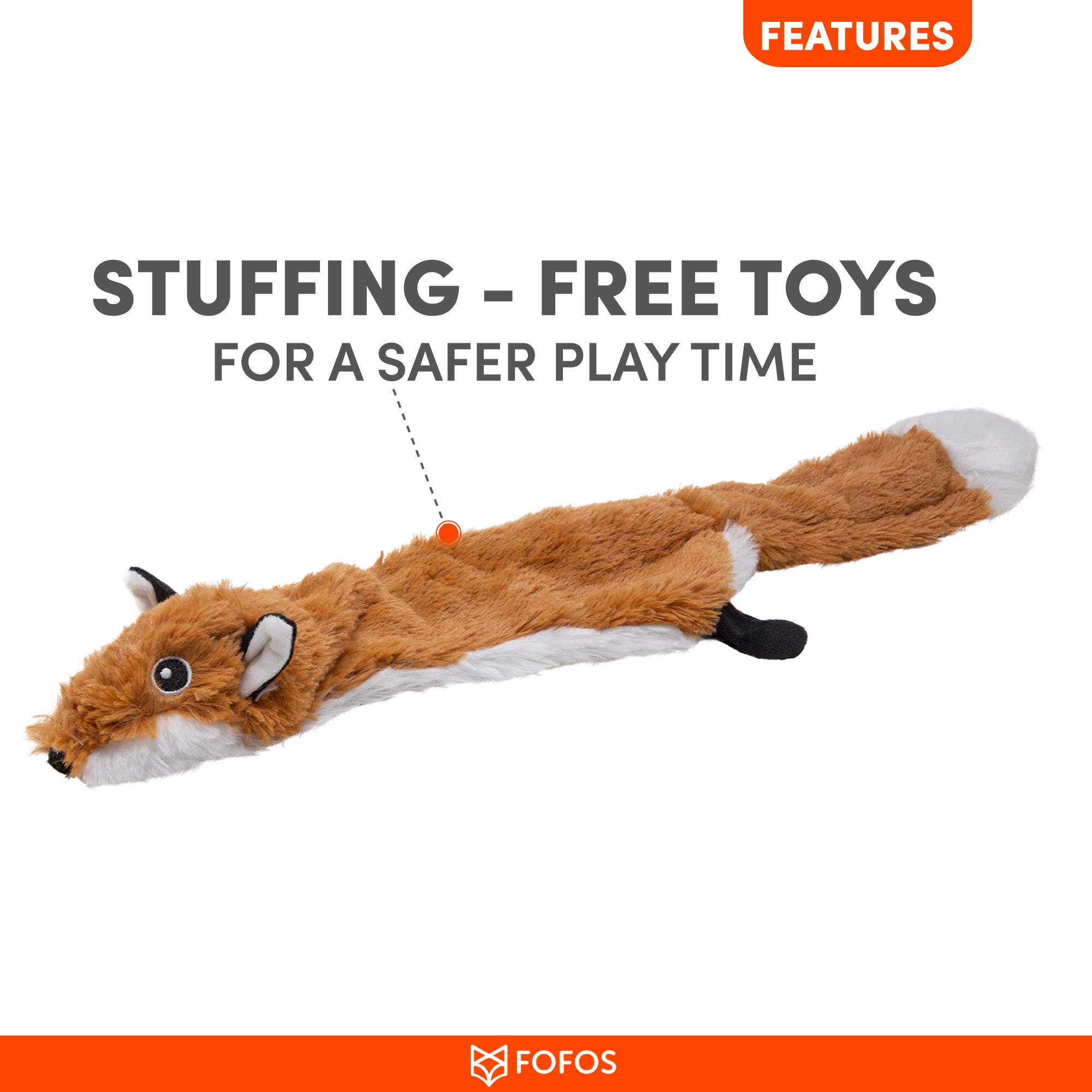 FOFOS Skinneez Plush Toys