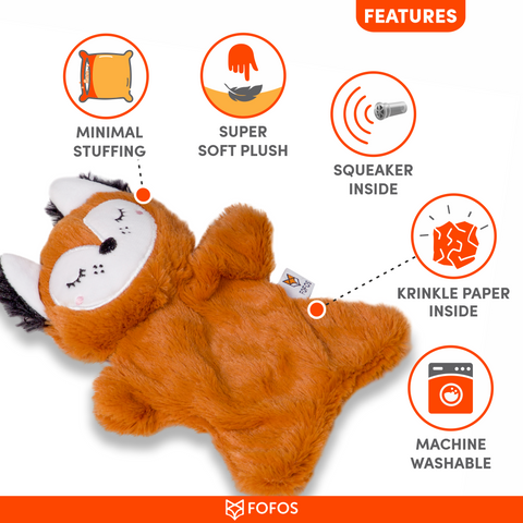 FOFOS Glove plush Fox