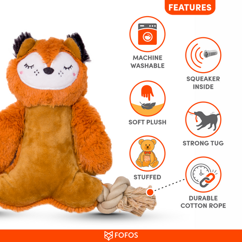 FOFOS Ropeleg plush Bear