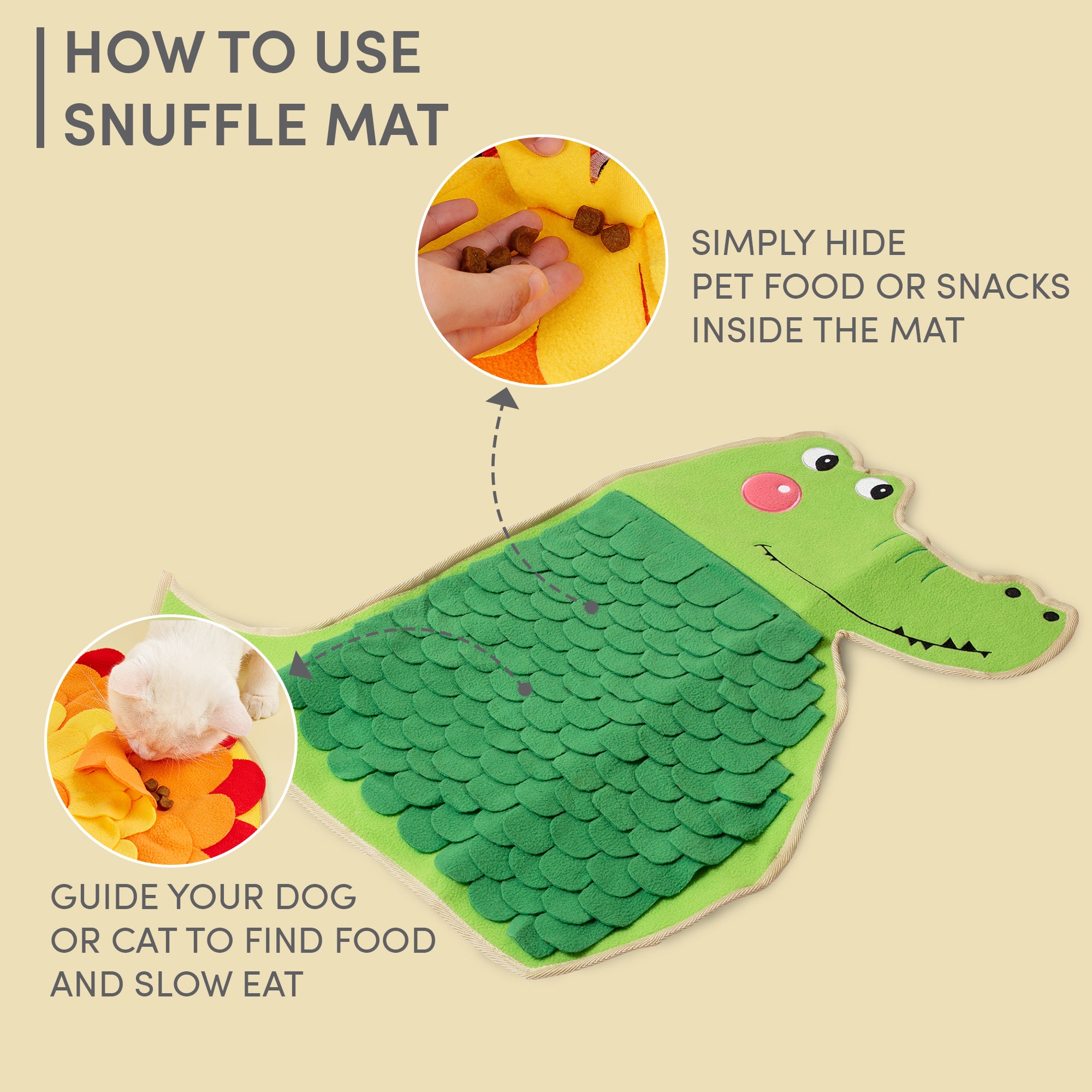 FOFOS Snuffle mat