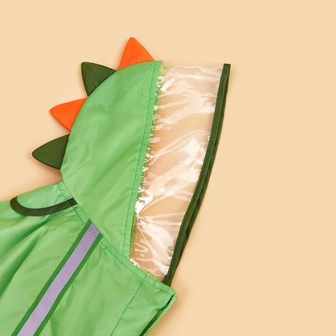 FOFOS Pet Raincoat-Dinosaur