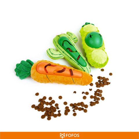 FOFOS Cute Treat Toy-Green Bean