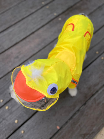 FOFOS Pet Raincoat - Duck