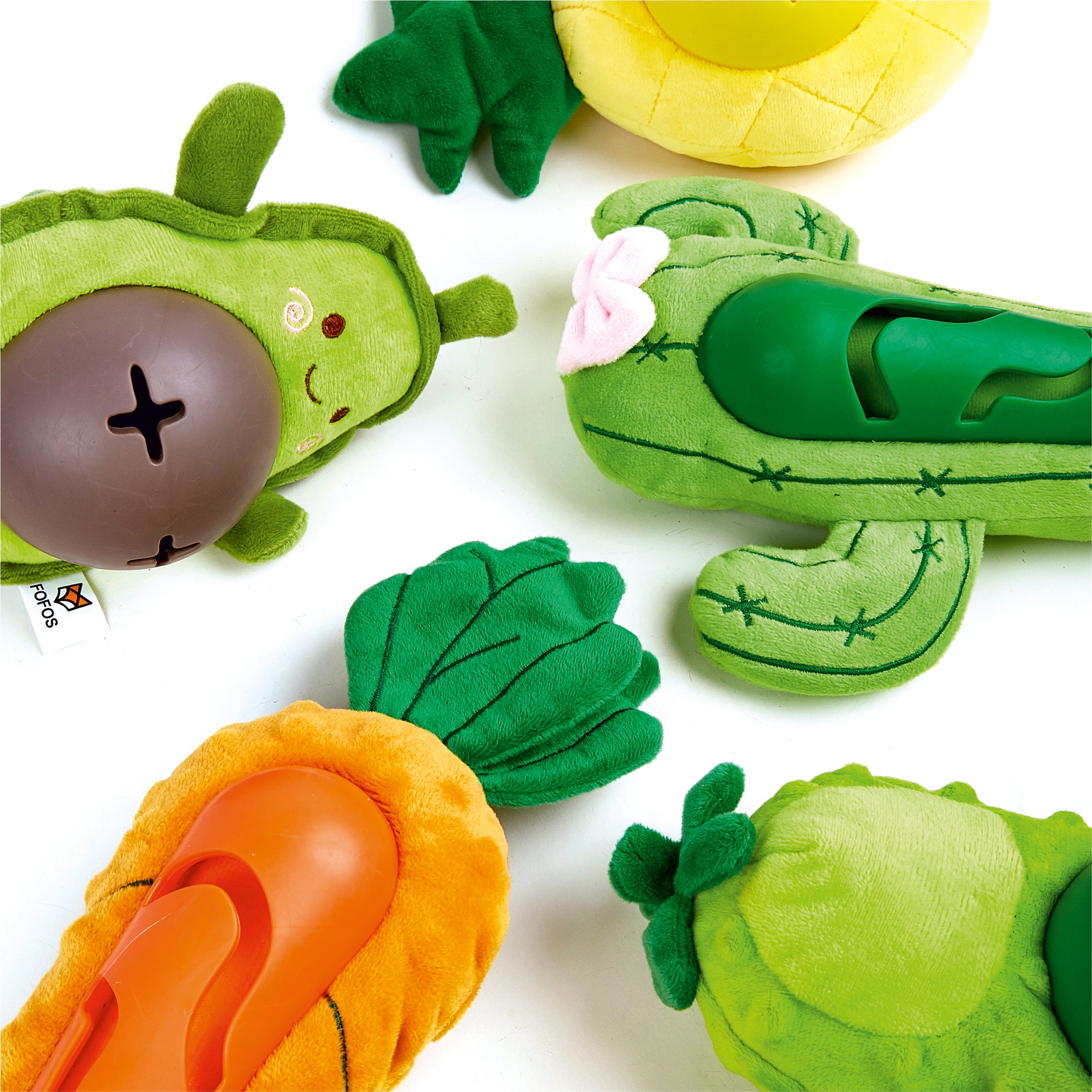 FOFOS Cute Treat Toy-Green Bean