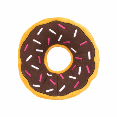 Zippy Paws Jumbo Donutz - Chocolate