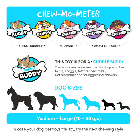Zippy Paws Jumbo Donutz - Blueberry