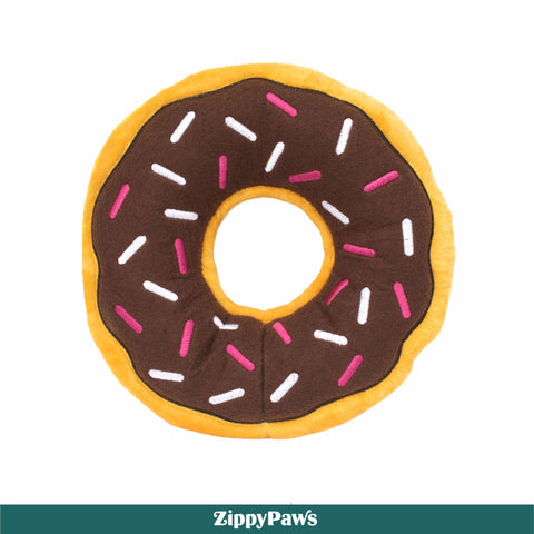 Zippy Paws Jumbo Donutz - Chocolate