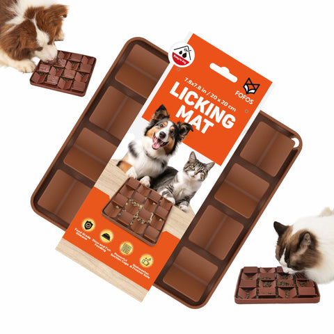 FOFOS Licking Mat dark brown