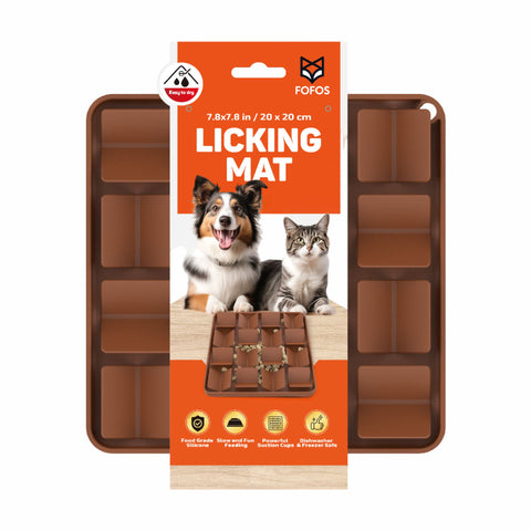 FOFOS Licking Mat dark brown