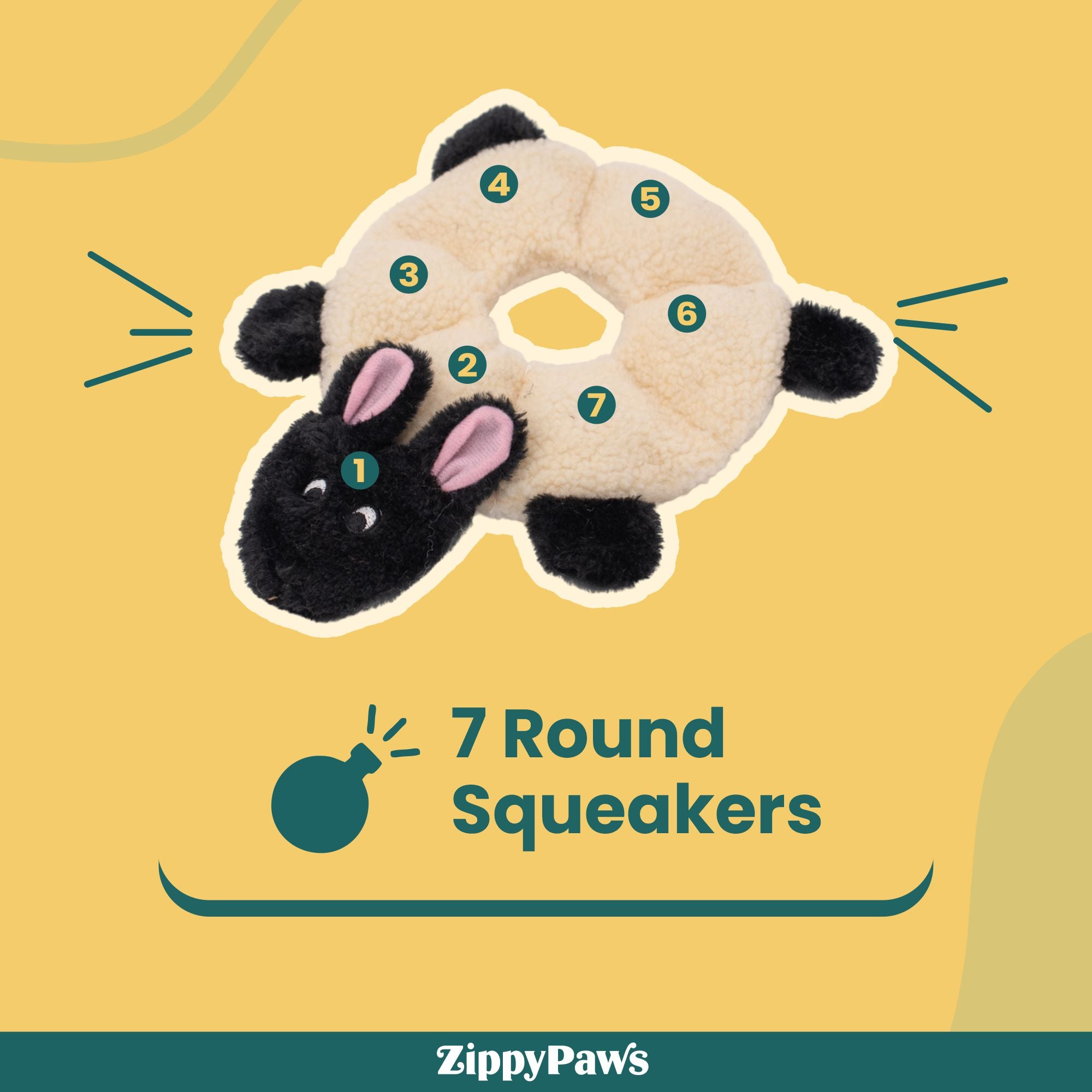 Zippy Paws Loopy - Sheep