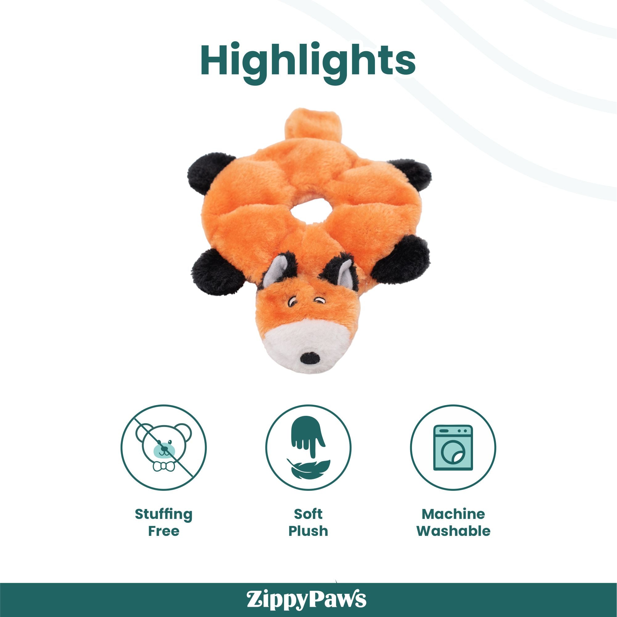 Zippy Paws Loopy - Fox