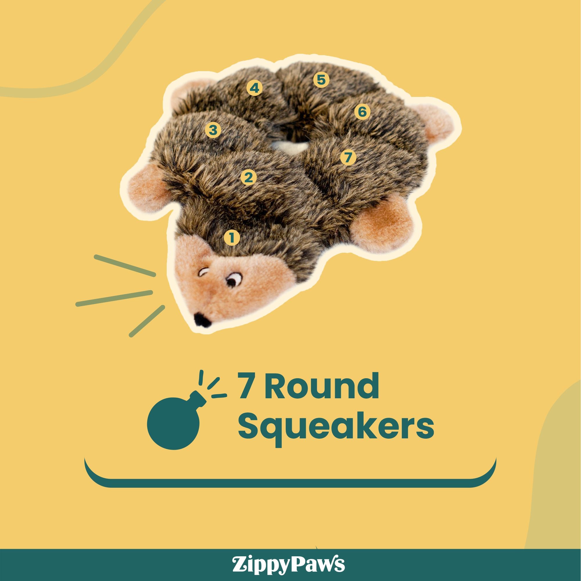 Zippy Paws Loopy - Hedgehog