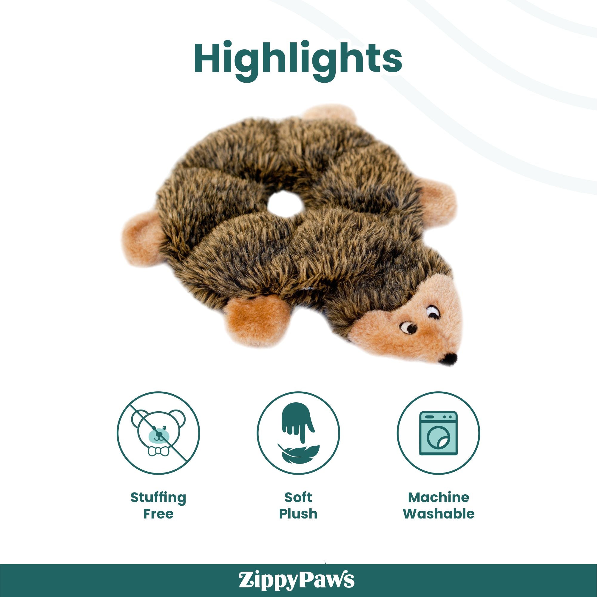 Zippy Paws Loopy - Hedgehog