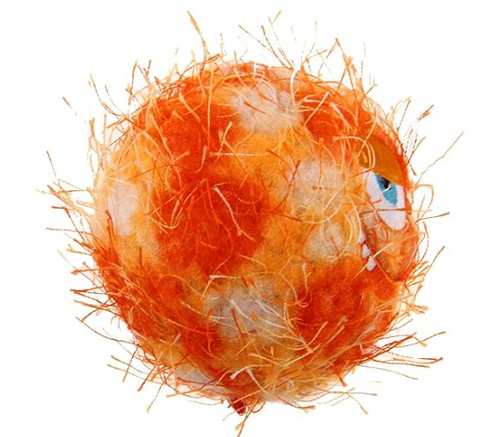 Crazy Ball – Fun Squeaky Plush Ball for Dogs - Gigwi