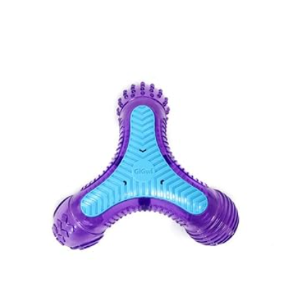 Multi-Sounds Bone – 3-in-1 Squeaky Dental Toy for Dogs - Gigwi