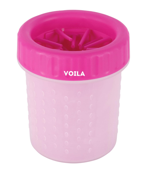 Paw Cleaner Cup for Dogs – Medium/Large | Soft Bristle Mud Remover for Monsoon
