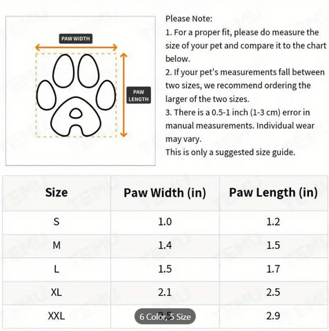 FurrMama RainStep Boots – Anti-Slip Dog Footwear