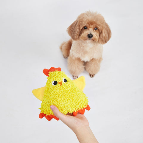 FOFOS Tough Dog Toy Chick