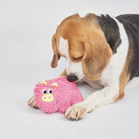 FOFOS Tough Dog Toy Pig