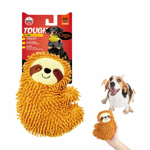 FOFOS Tough Dog Toy Sloth