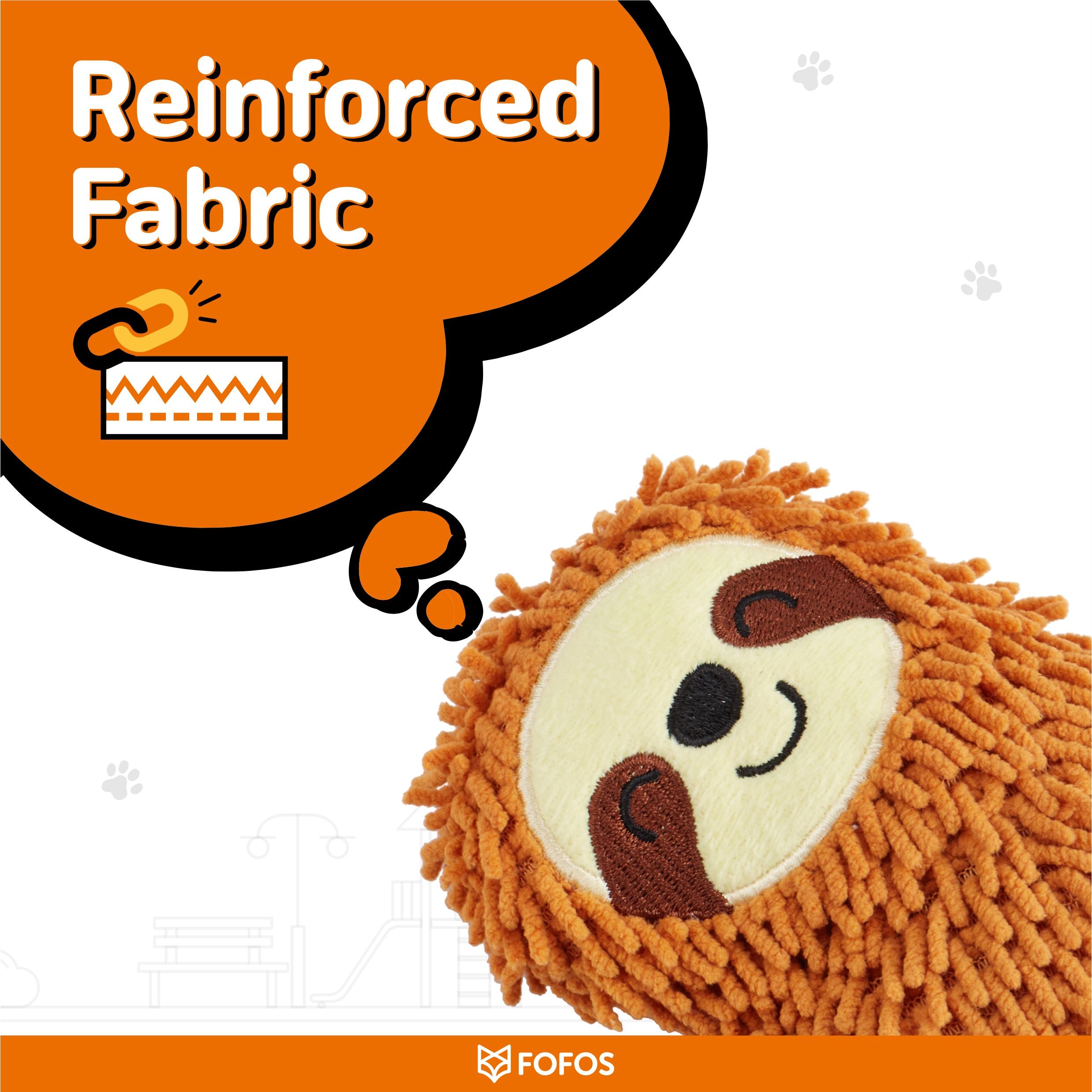 FOFOS Tough Dog Toy Sloth