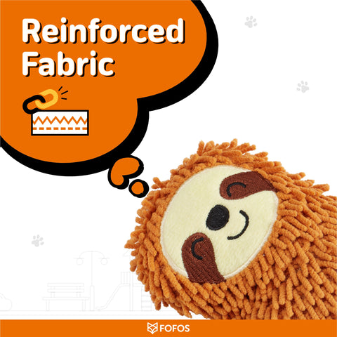 FOFOS Tough Dog Toy Sloth