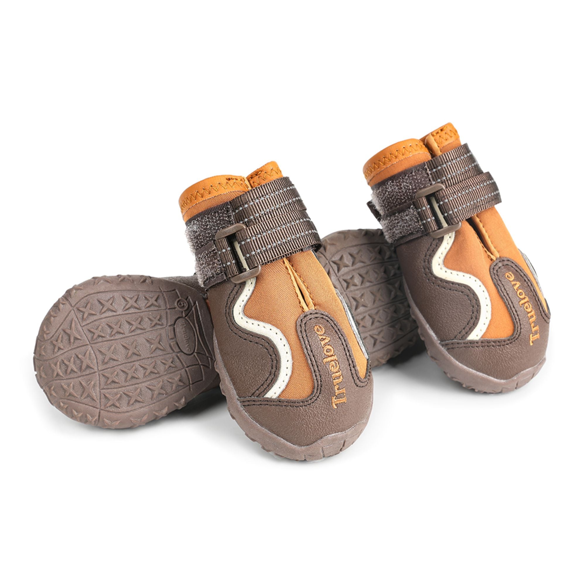 TRUELOVE WATER RESISTANCE DOG SHOES WITH TPR SOLE