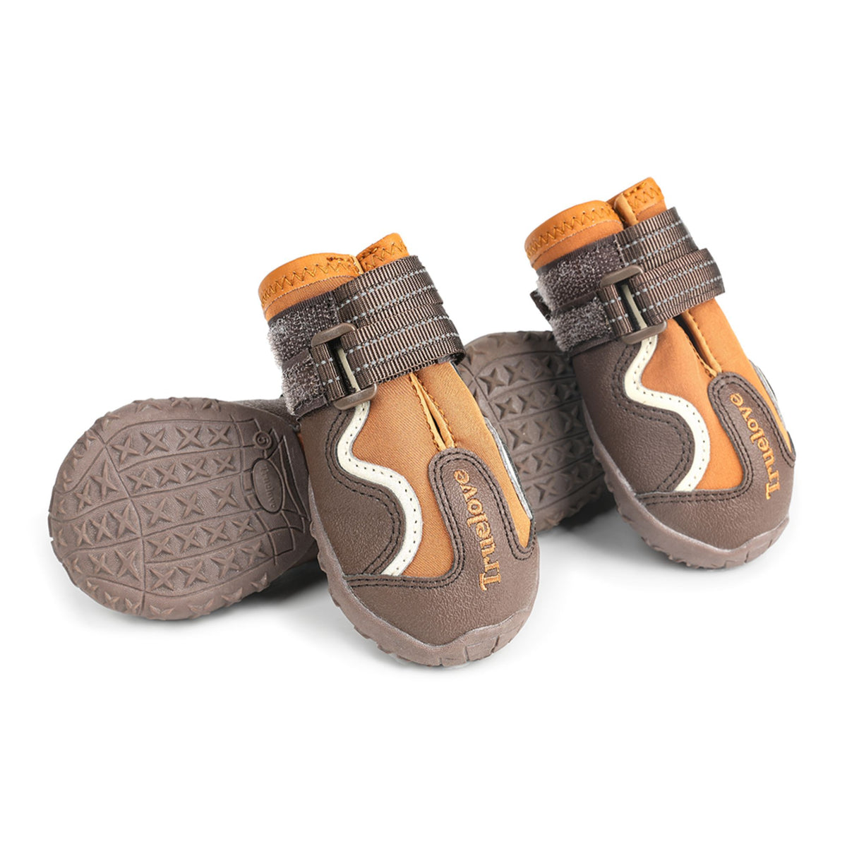 TRUELOVE WATER RESISTANCE DOG SHOES WITH TPR SOLE